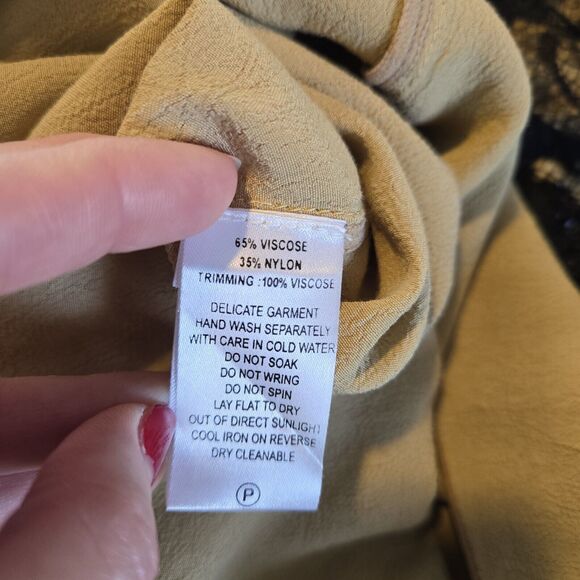 Hunza G Black Cocktail rare Dress Beaded Lace Open Back M Party Sophisticated - Picture 8 of 14